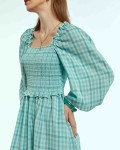 SIXDO Woven Flared Dress